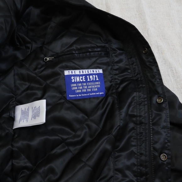 STARTER Black Bomber Logo Jacket NWT - Picture 2 of 16